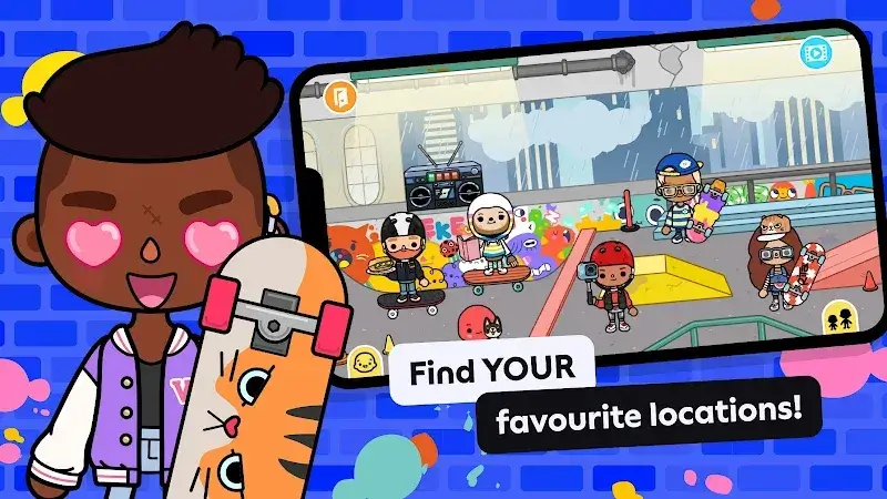 Cuplikan layar Toca Boca World 3