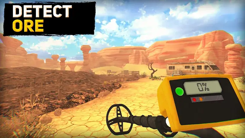 Gold Rush Miner Simulator 3D Captura de tela 1