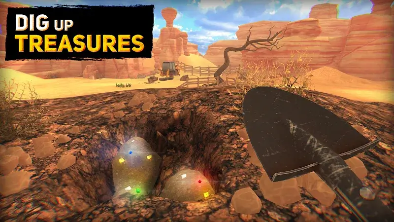 Gold Rush Miner Simulator 3. D Captura de tela 2