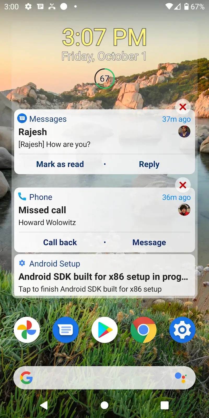 Notification Widget - Screenshot 4