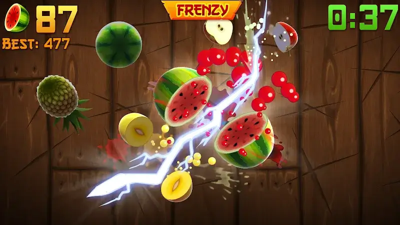 Captura de pantalla de Fruit Ninja 1