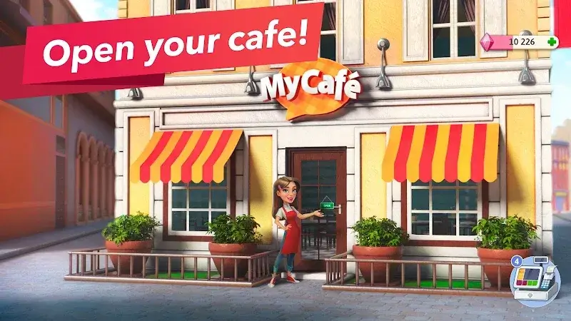 Tangkapan layar My Cafe 1