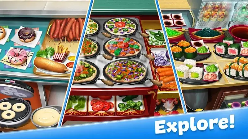 Tangkapan layar Cooking Fever 2