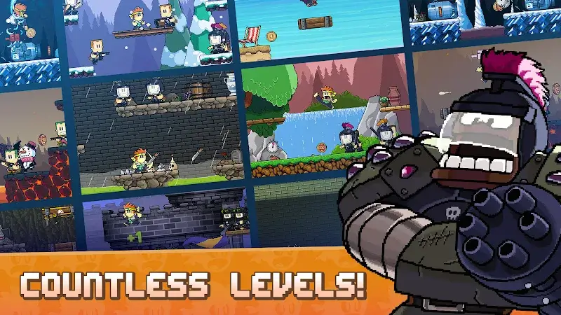 Dan the Man MOD APK screenshot 2
