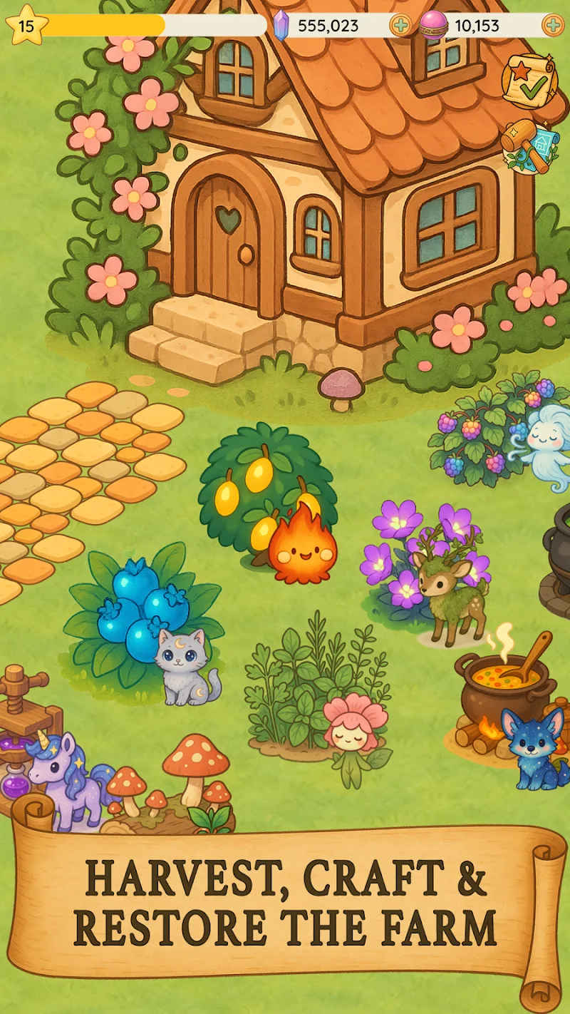 Evergrove Idle screenshot 1