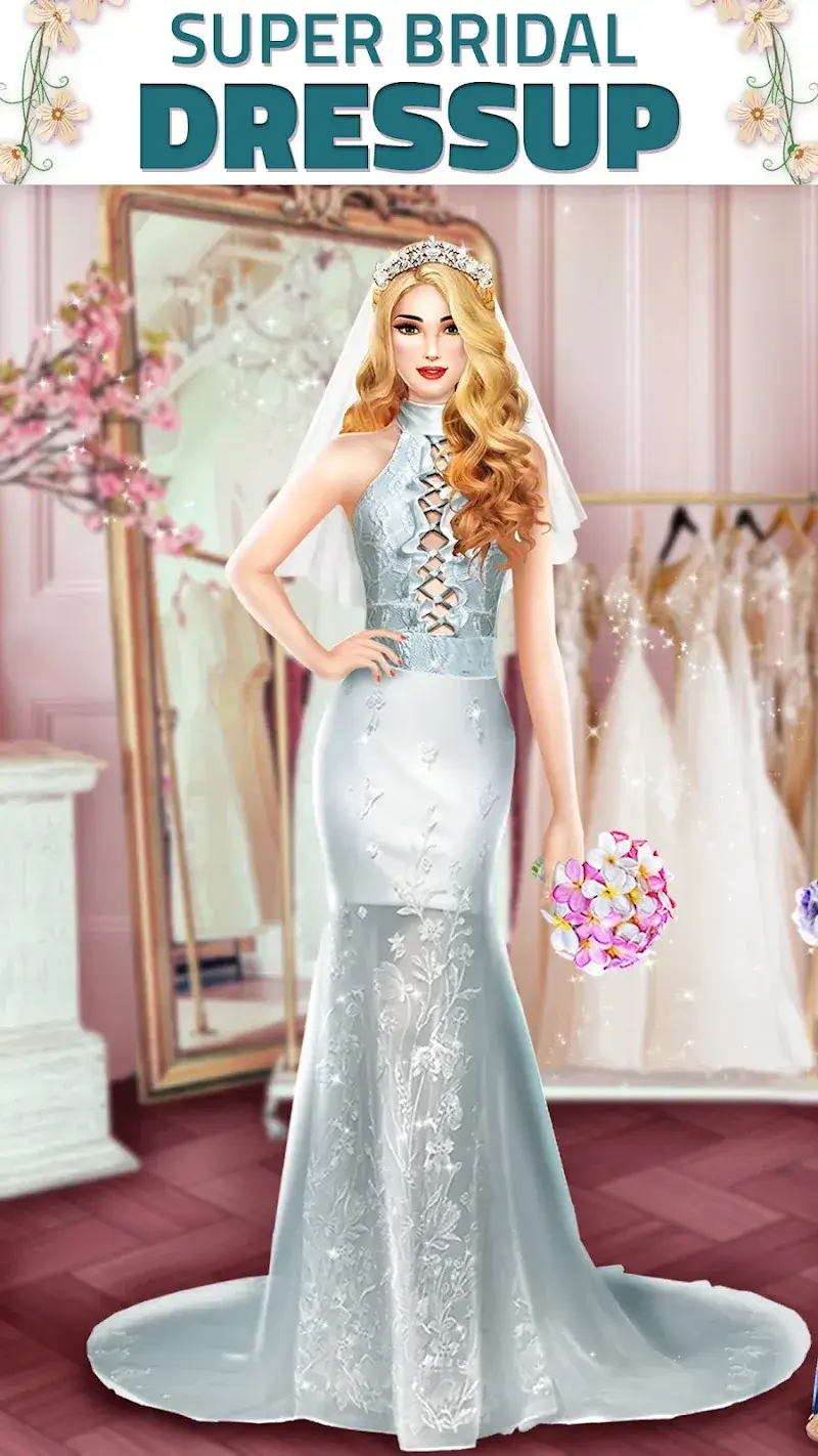 Super Wedding Dress Up Stylist - Screenshot 1