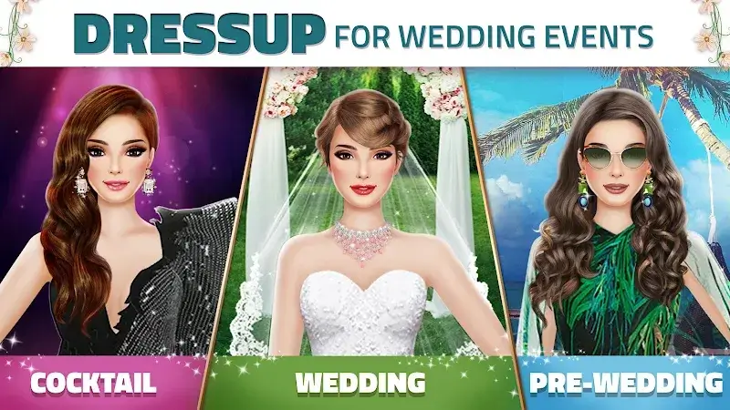 Super Wedding Dress Up Stylist - Screenshot 6
