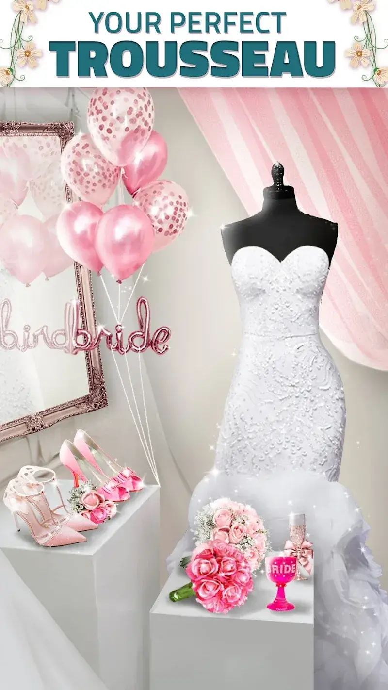 Super Wedding Dress Up Stylist - Screenshot 2