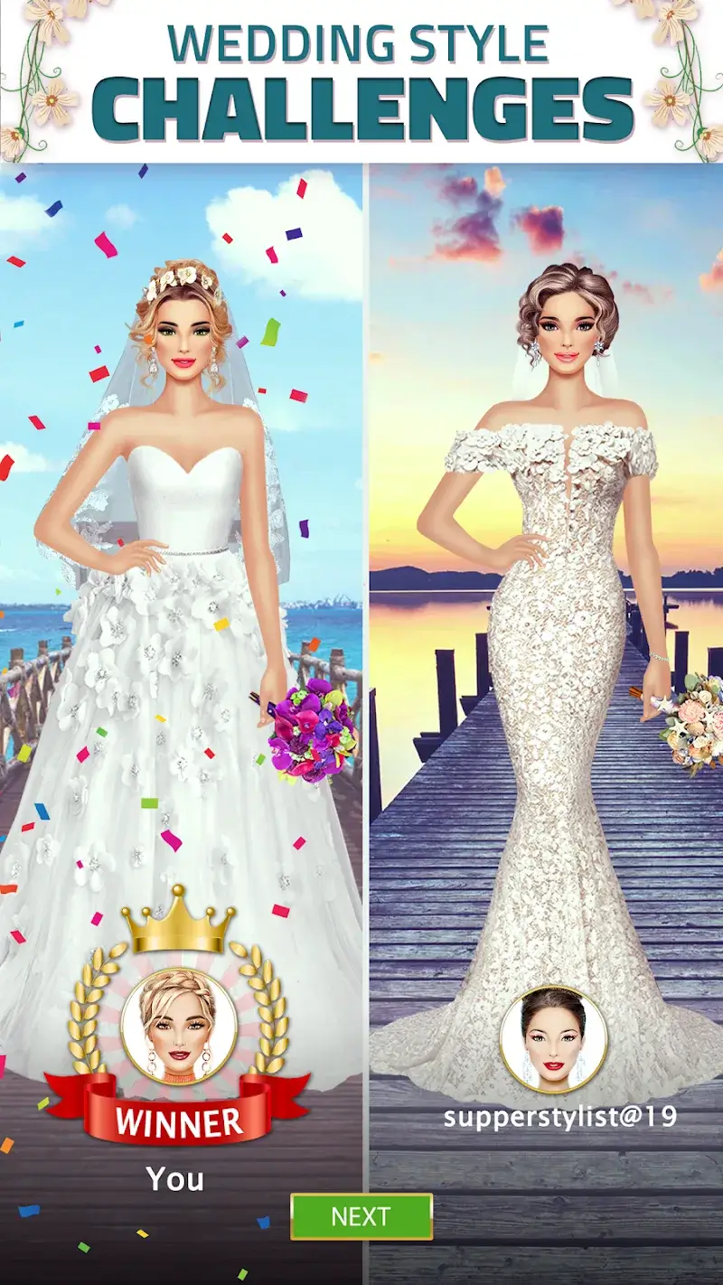 Super Wedding Dress Up Stylist - Screenshot 5