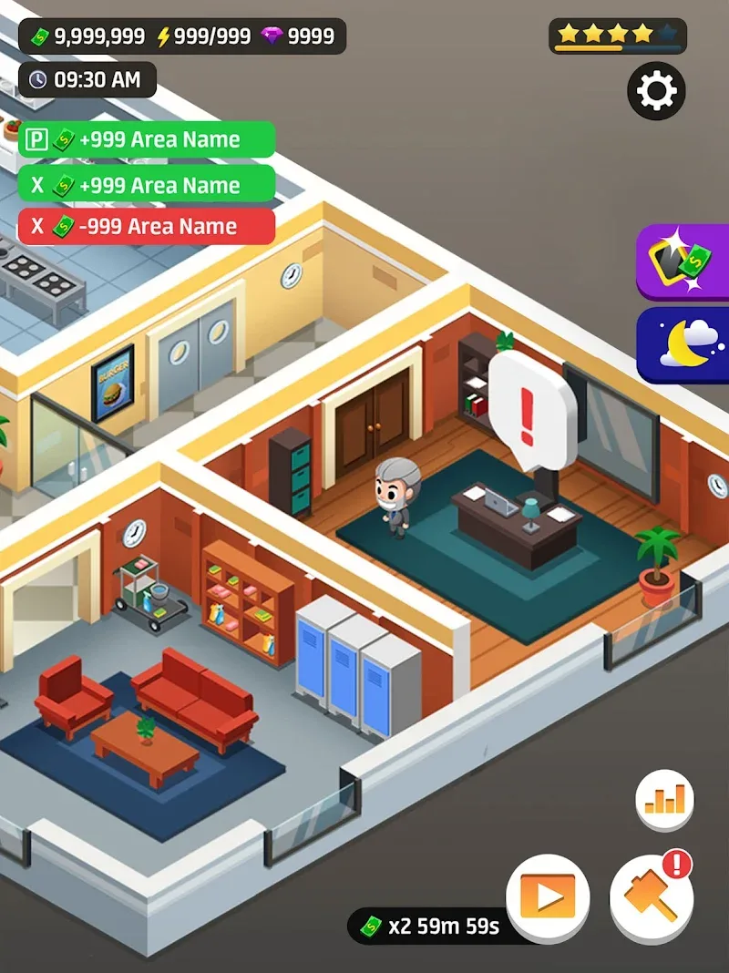 ภาพหน้าจอ Idle Restaurant Tycoon 6