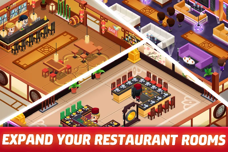 ภาพหน้าจอ Idle Restaurant Tycoon 2