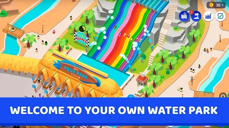 Idle Theme Park Tycoon - Screenshot 1