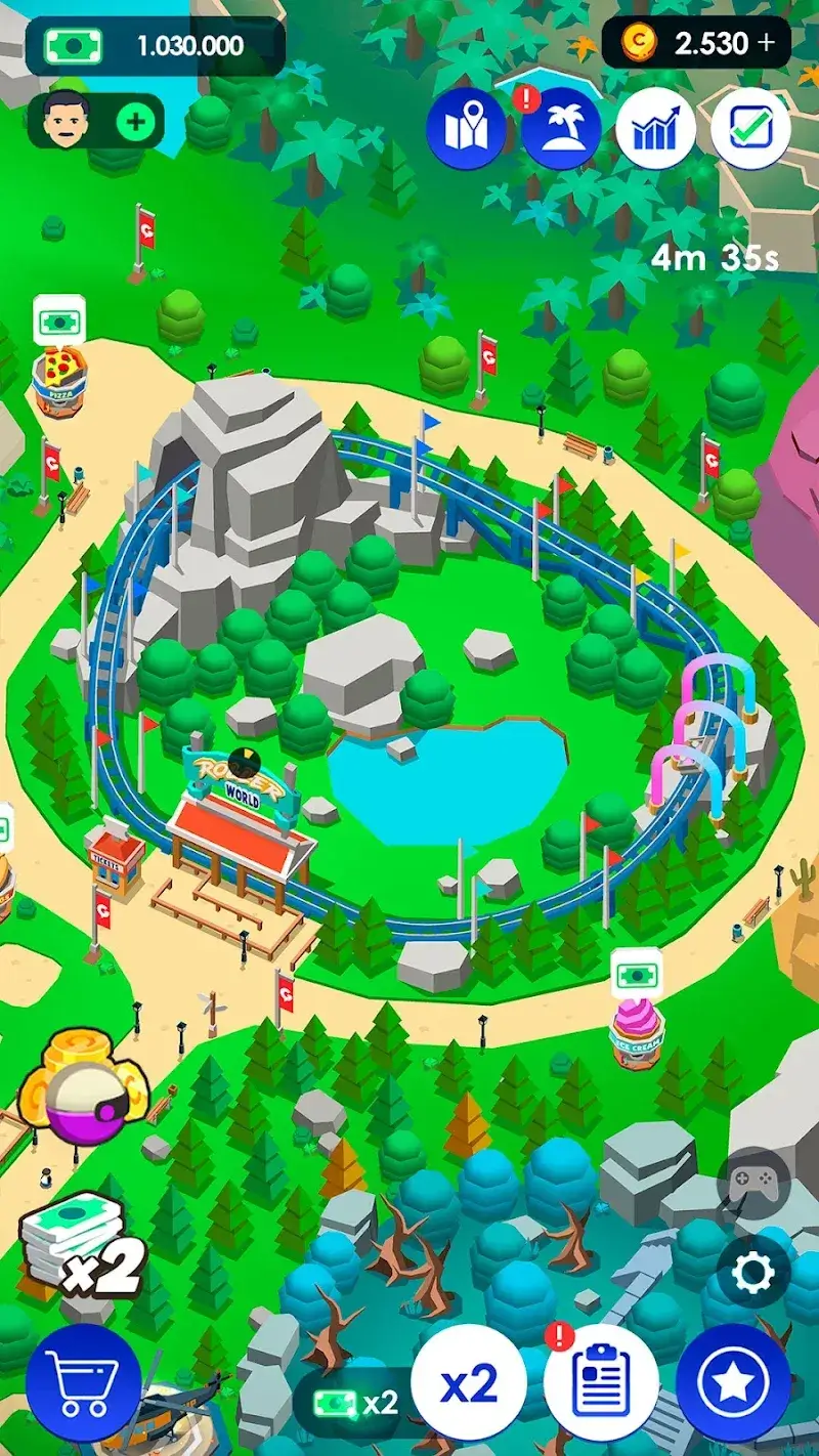 Idle Theme Park Tycoon - Screenshot 4