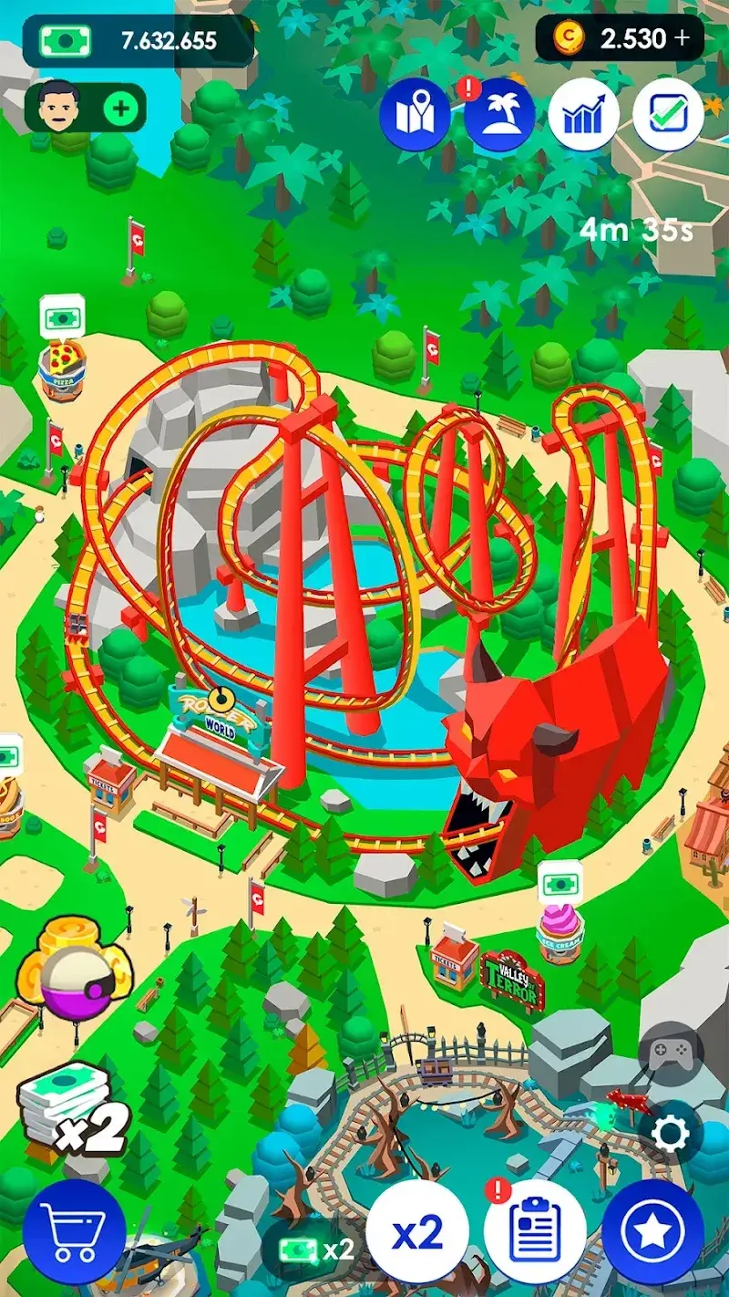 Idle Theme Park Tycoon - Screenshot 5