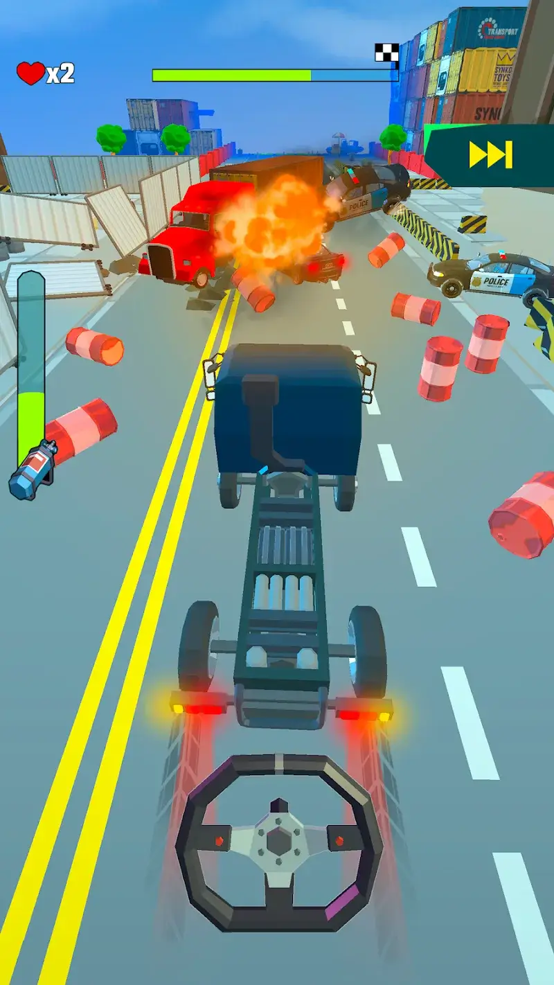Crazy Rush 3D 스크린샷 3