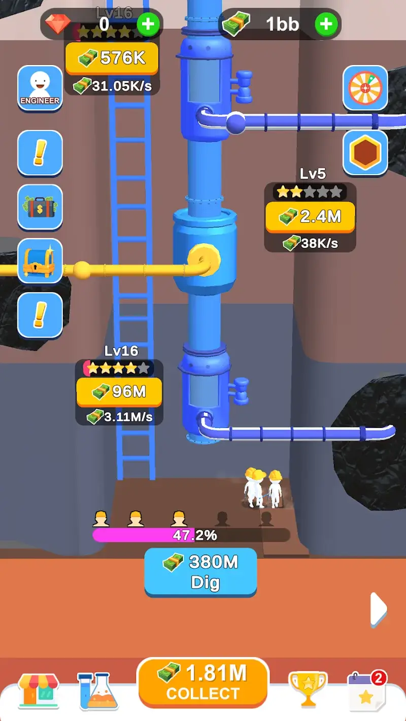 Idle Oil, Well screenshot 2