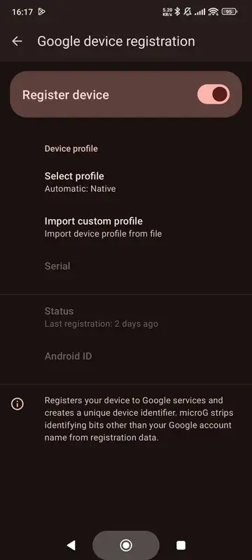 GMSCore (MicroG) 앱 스크린샷 4