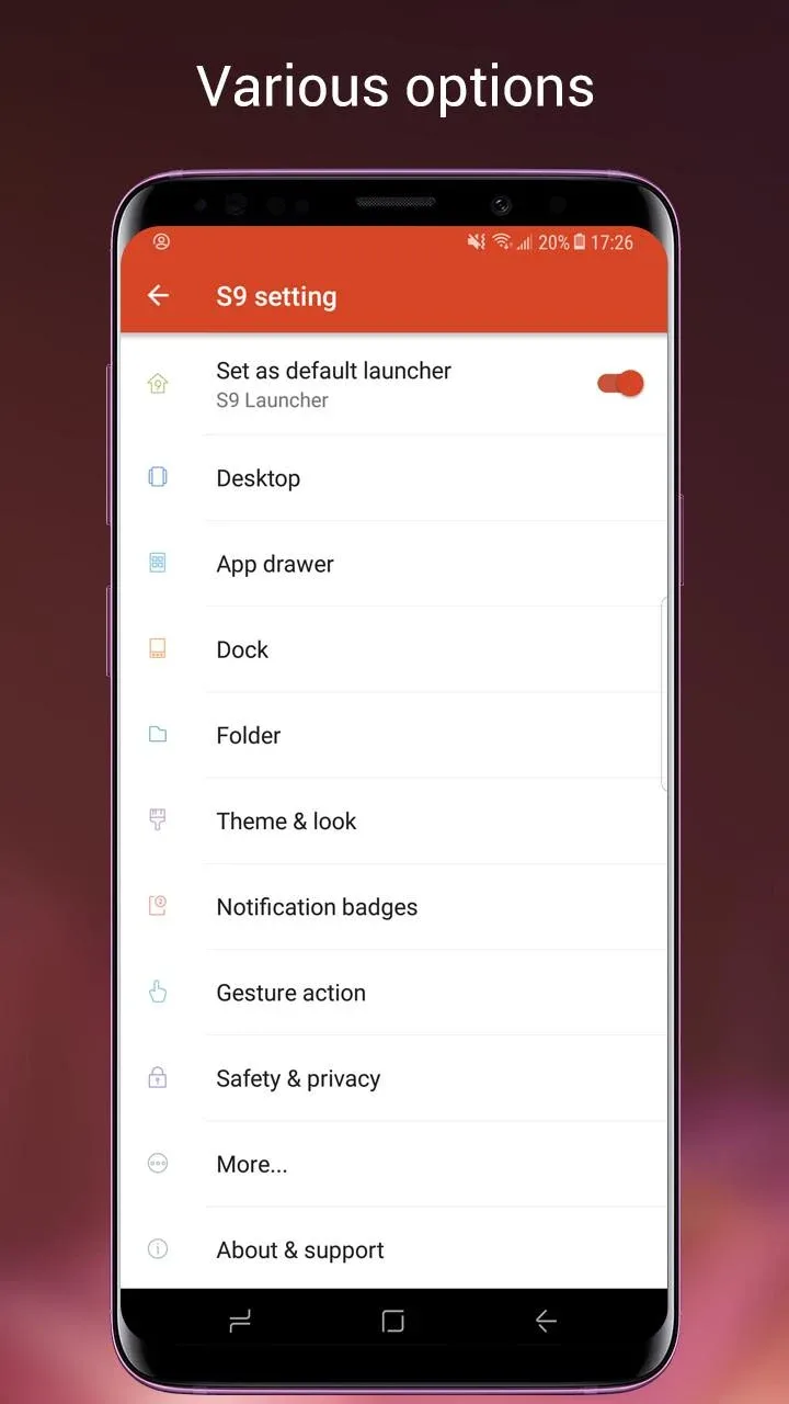 S9 Launcher - Pantalla 6