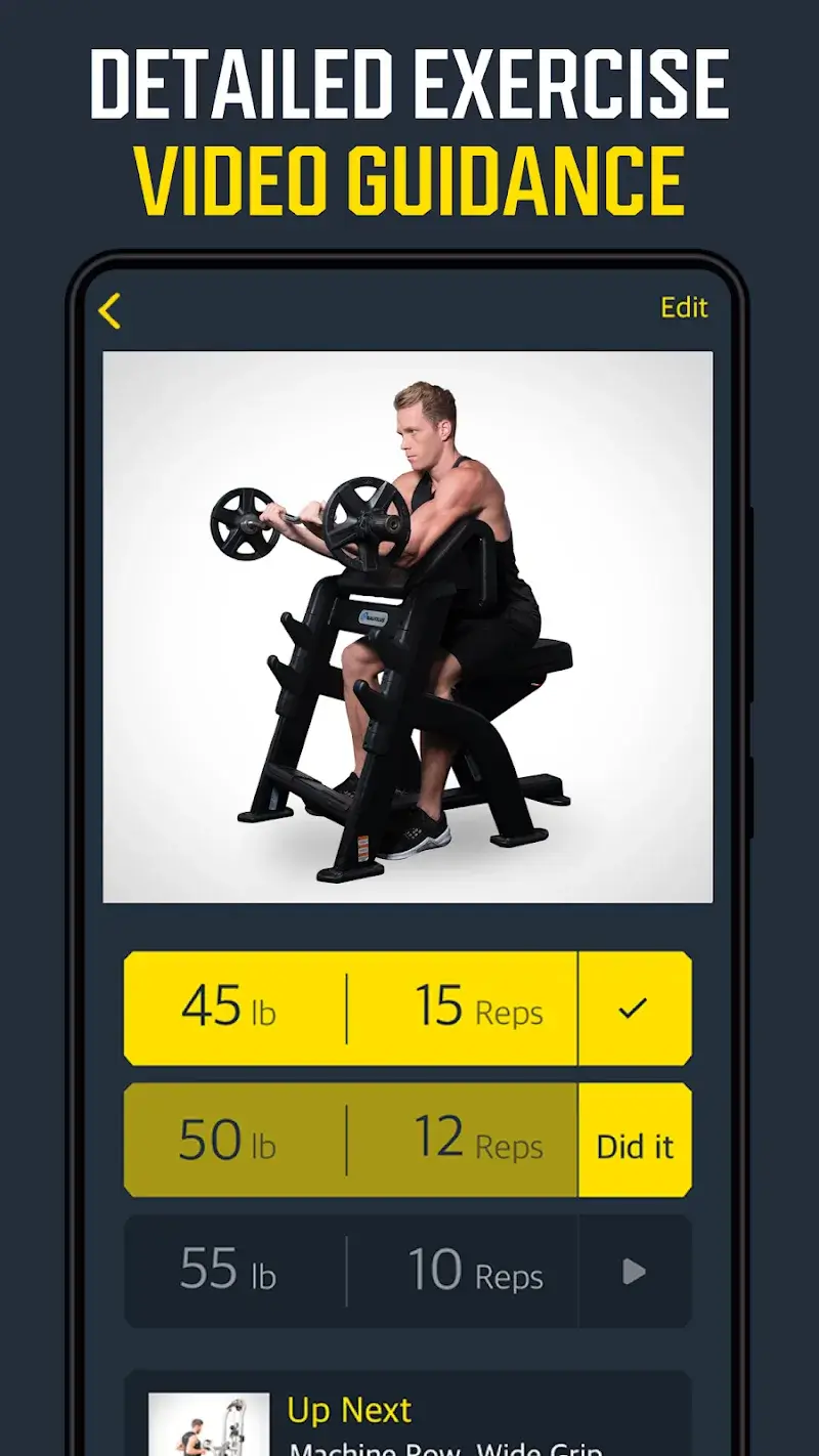 Gym Workout Planner ภาพหน้าจอ 6