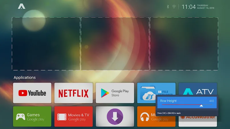 Captura de tela do ATV Launcher Pro 3