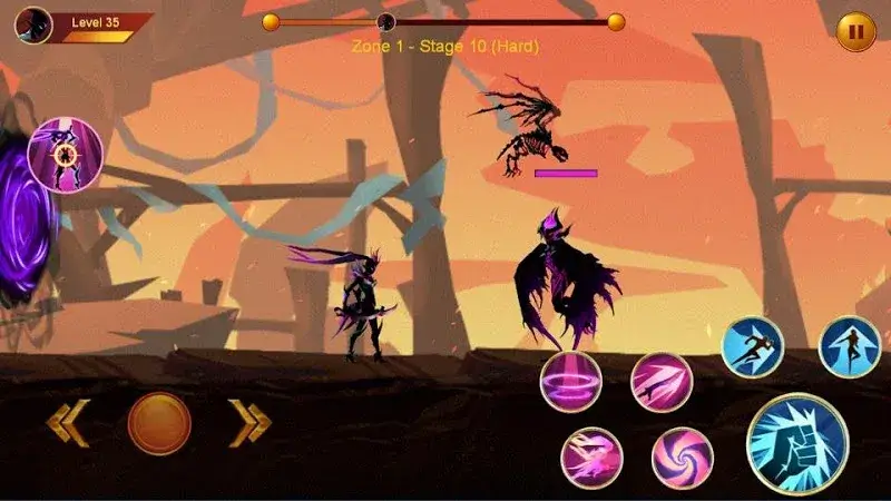 Screenshot di gioco di Shadow Fighter 2 2