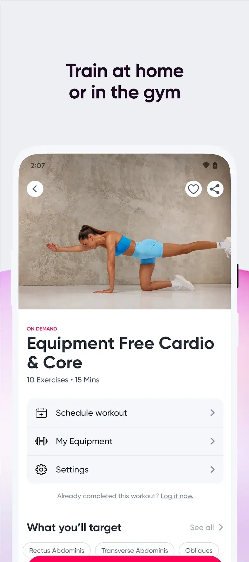 Sweat: Fitness App For Women screenshot 4