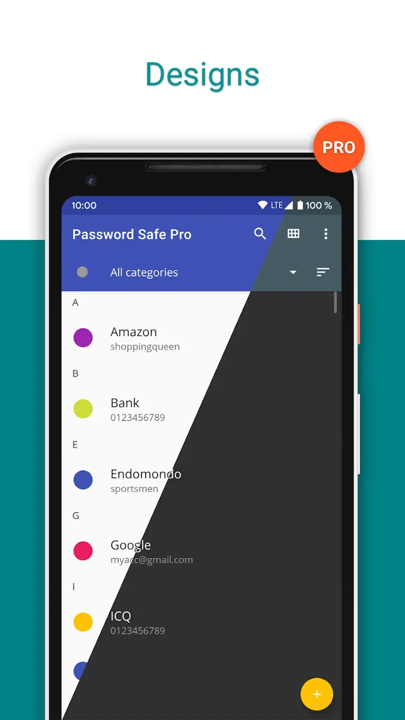 ภาพหน้าจอ Password Safe and Manager 6
