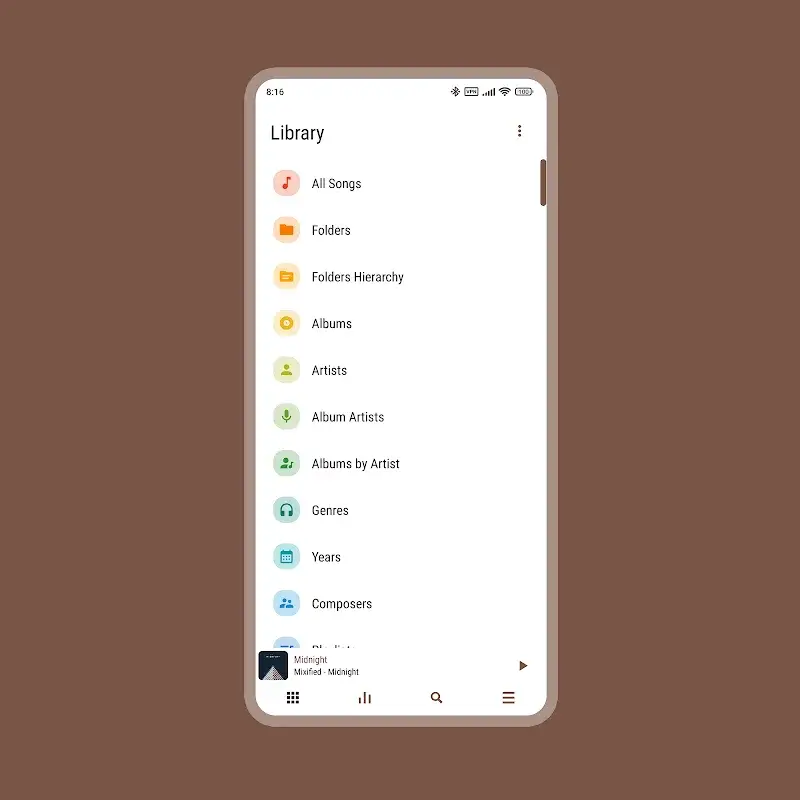 Скриншот 6 Luminous - Poweramp Skin