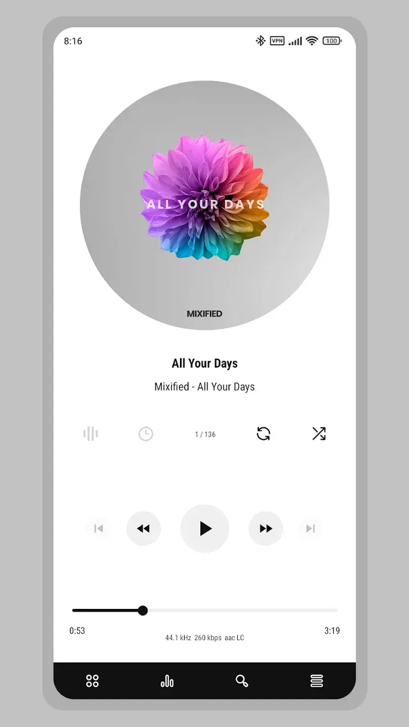 Capture d'écran 6 Aurora – Poweramp Skin APK
