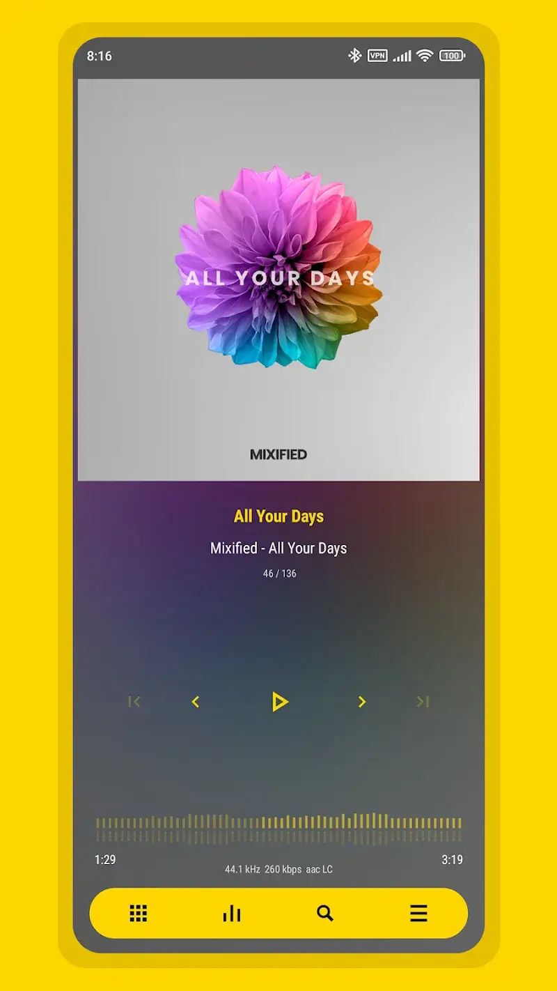 Capture d'écran 4 Aurora – Poweramp Skin APK