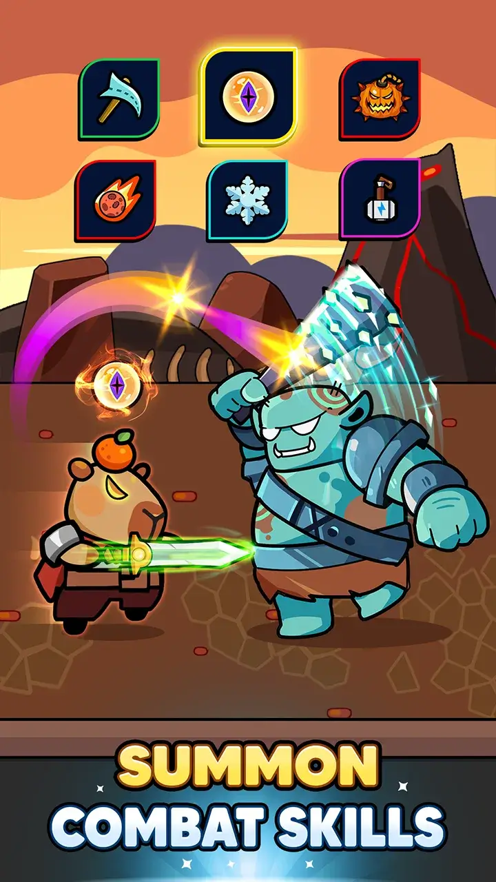 Capybara Survivor: Idle Battle screenshot 4
