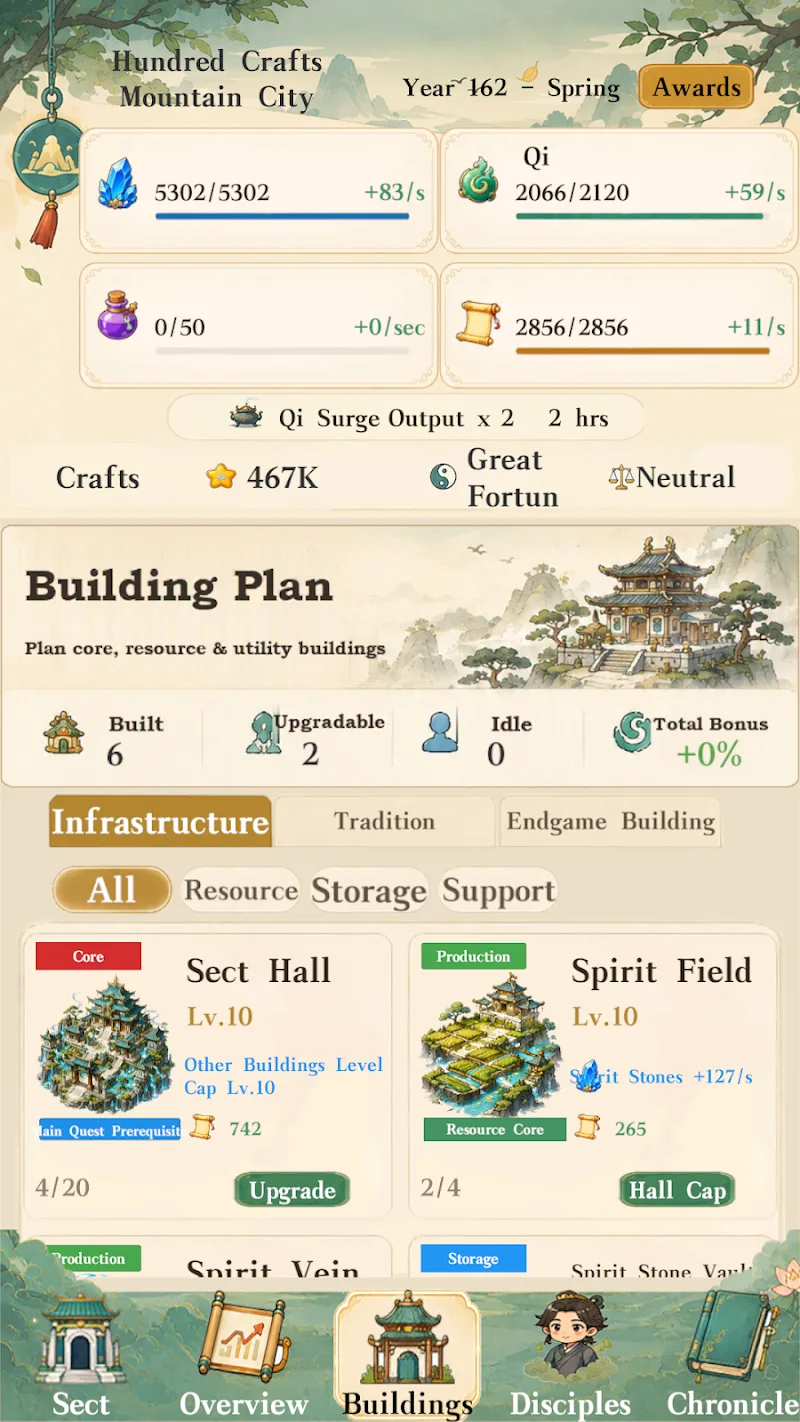 Cultivation Sect Simulator - Screenshot 5