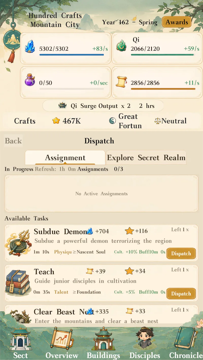 Cultivation Sect Simulator - Screenshot 6