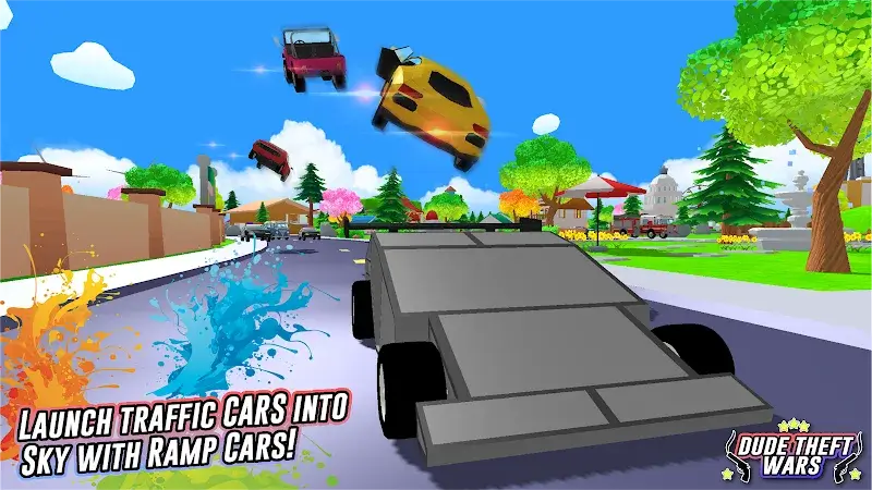 Dude Theft Wars MOD APK screenshot 5