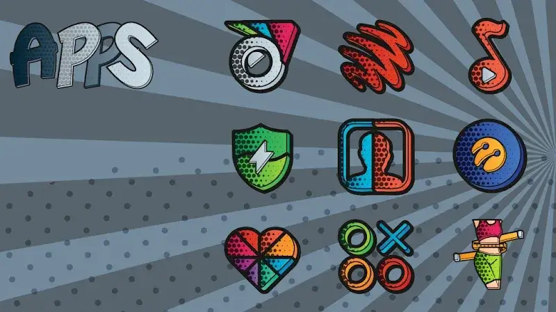 Comics Icon Pack screenshot 4