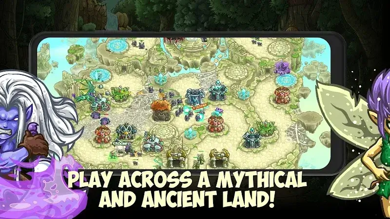 Kingdom Rush Origins TD captura de tela 3