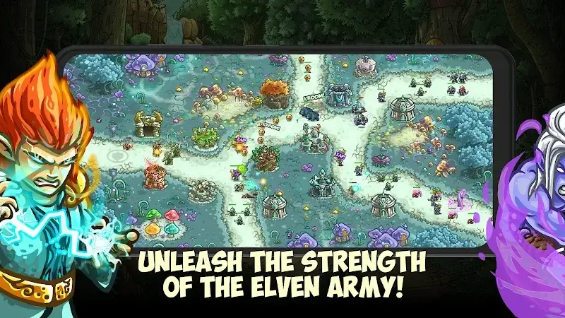 Kingdom Rush Origins TD captura de tela 2