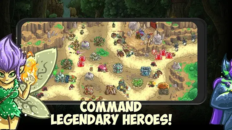 Kingdom Rush Origins TD captura de tela 4