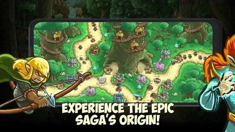 Kingdom Rush Origins TD captura de tela 6