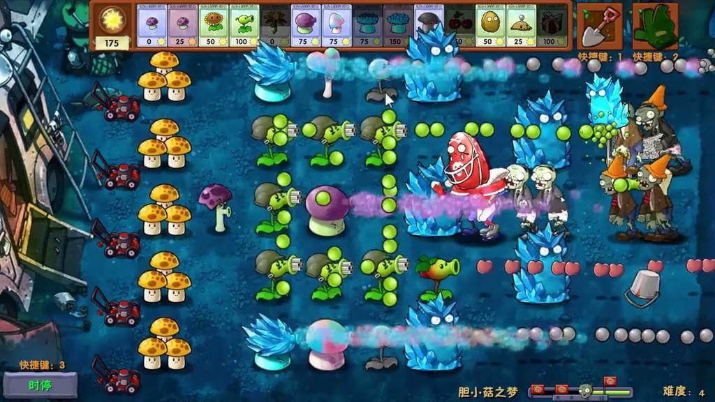 ภาพหน้าจอ Plants vs. Zombies Fusion 4