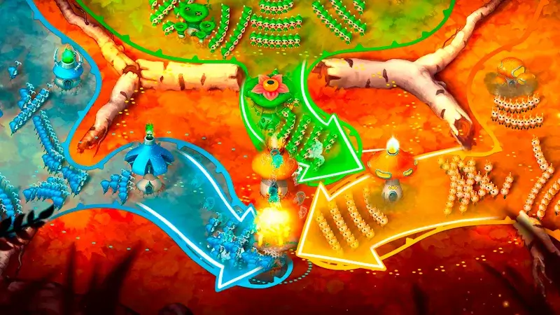 ภาพหน้าจอ Mushroom Wars 2 5
