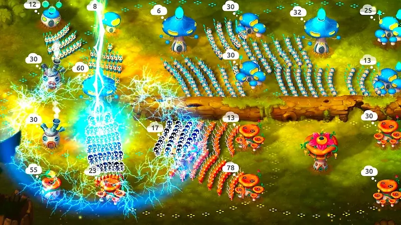 ภาพหน้าจอ Mushroom Wars 2 6