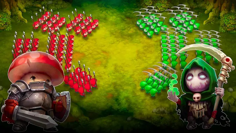 ภาพหน้าจอ Mushroom and Wars 2 2