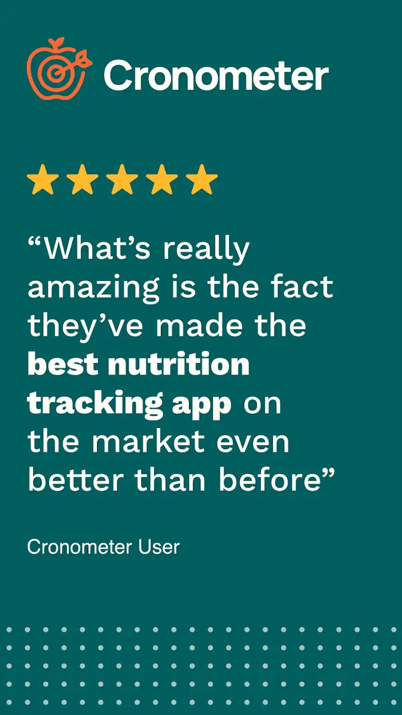 Cronometer screenshot 6