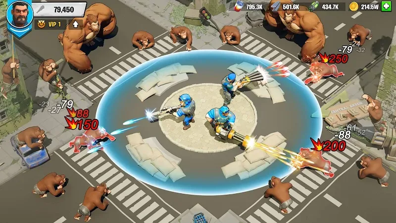 Captura de tela 2 de Ape TD: Central Defense