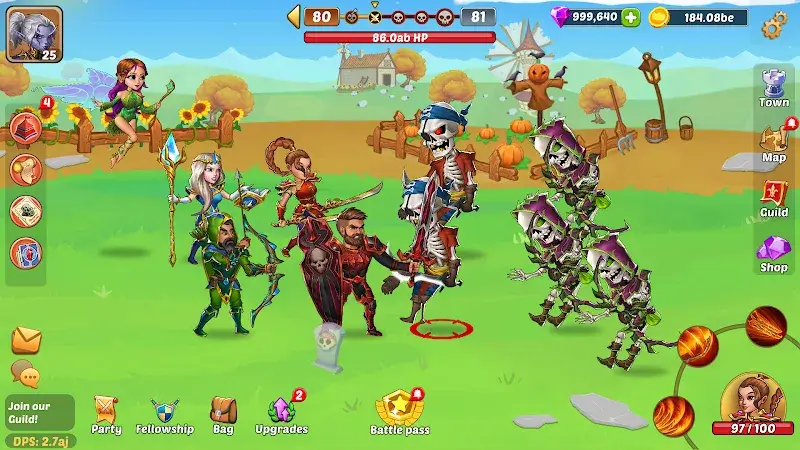 Firestone Idle RPG スクリーンショット 1