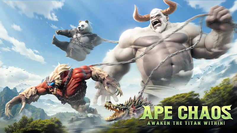 Captura de tela do jogo Ape Chaos 4