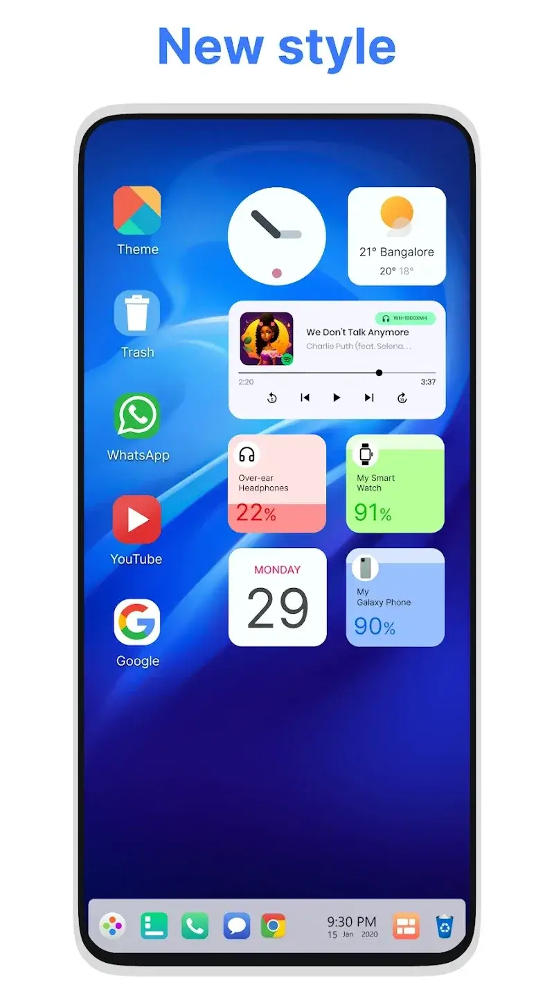 Скриншот 1 U Launcher
