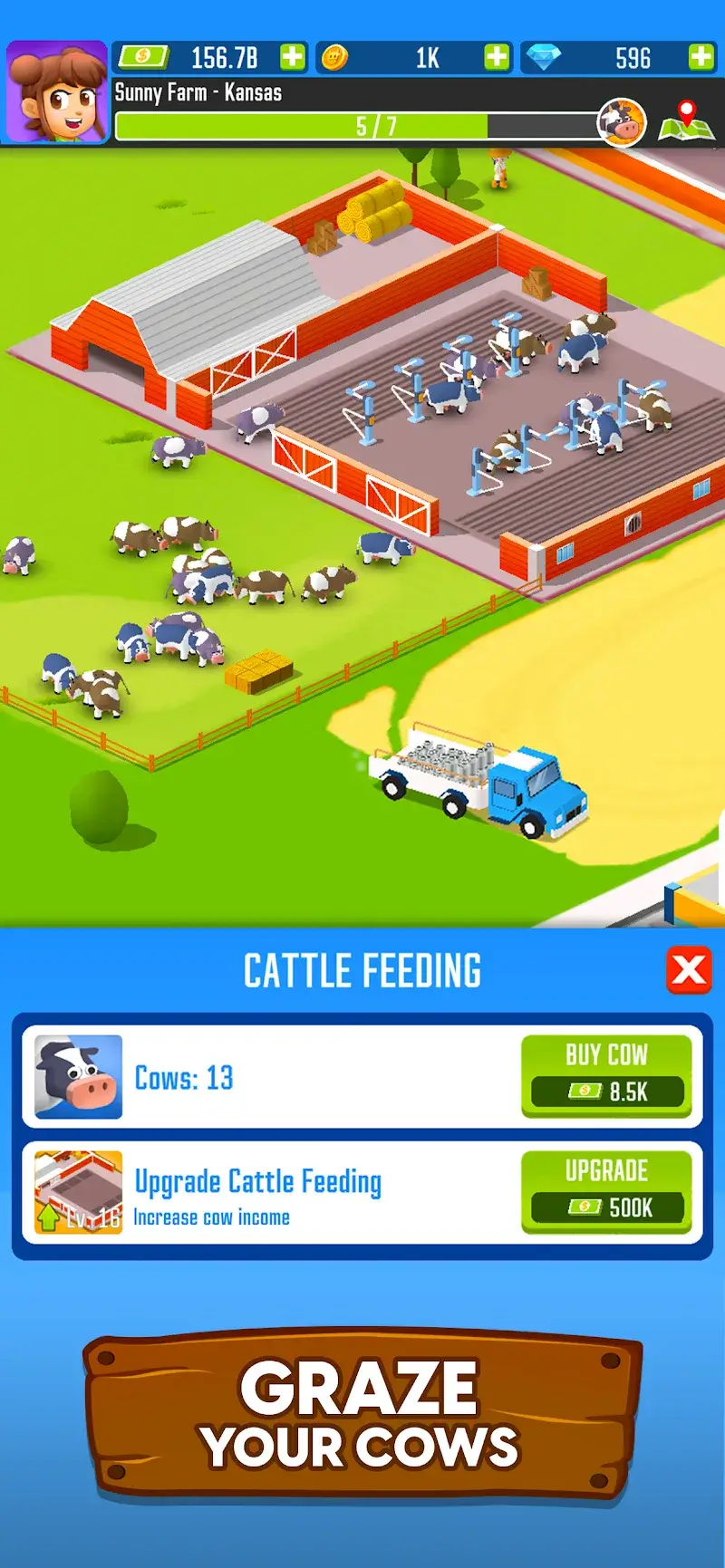 Milk Farm Tycoon – ภาพหน้าจอ 2
