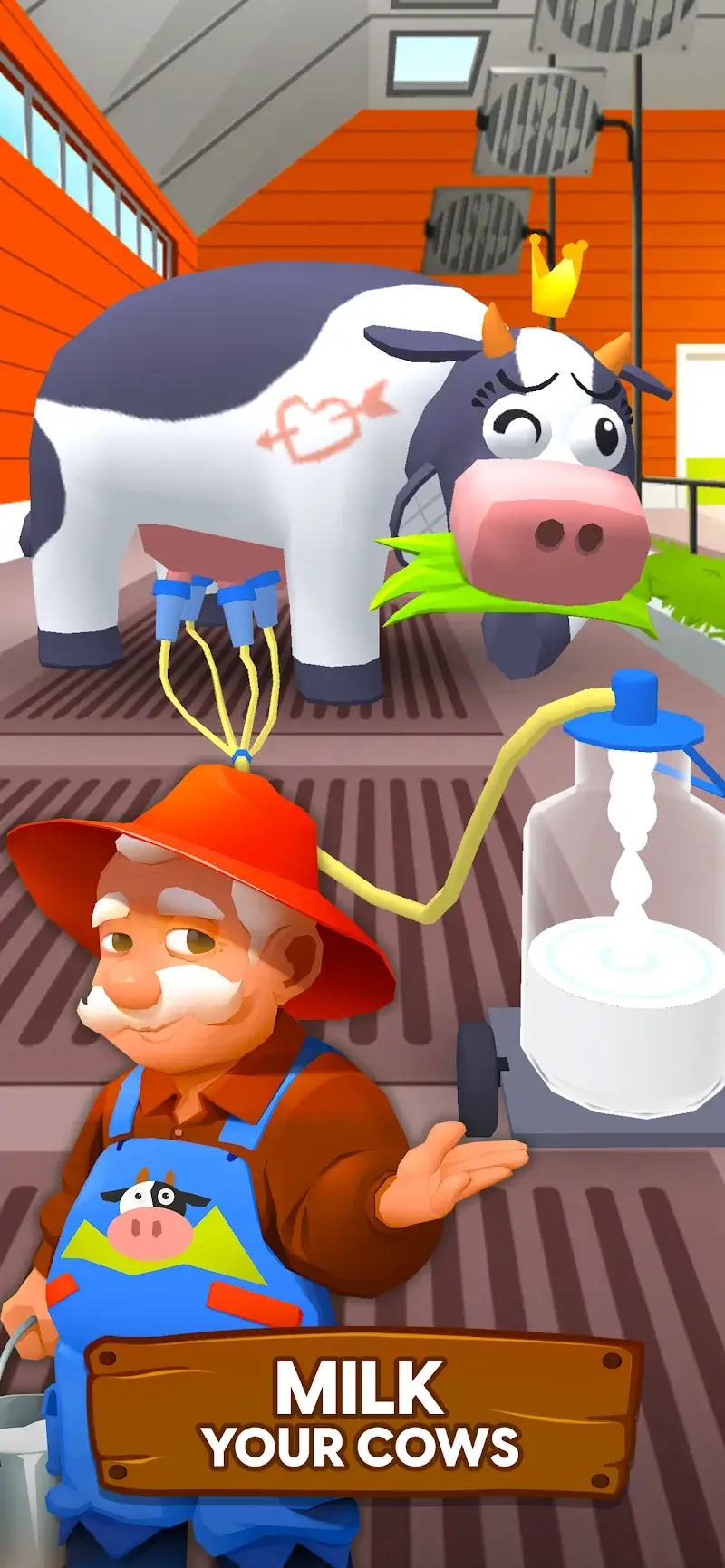 Milk Farm Tycoon – ภาพหน้าจอ 1